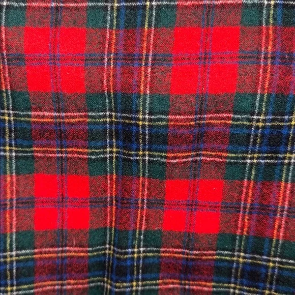 Vintage Pendleton Country Traditionals Maclean Tartan virgin wool button down M